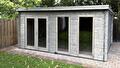 Tuinhuis Annabel: robuust tuinhuis met dubbelglas en 40 mm wanddikte